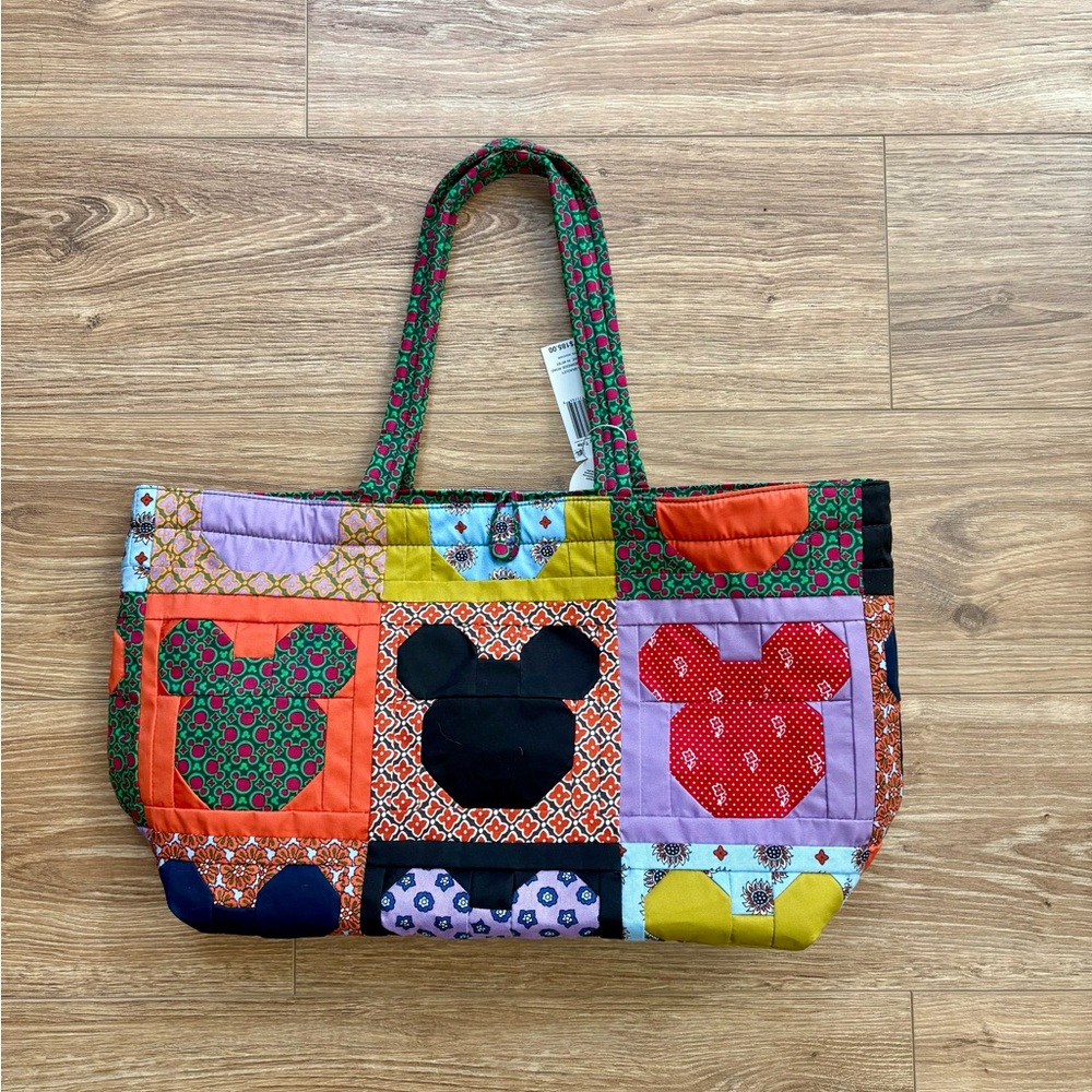 Vera Bradley Disney Patchwork Hathaway Tote Bag